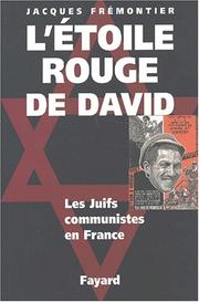 Cover of: L'Etoile rouge de David