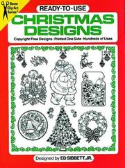 Cover of: Ready-to-Use Christmas Designs by Ed Sibbett