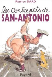 Cover of: Les contrepets de San Antonio by Patrice Dard