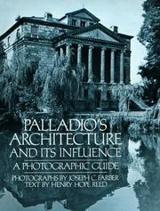 Cover of: Palladio's architecture and its influence: a photographic guide