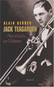 Cover of: Jack Teagarden  by Alain Gerber