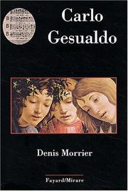Cover of: Gesualdo