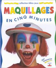 Cover of: Maquillages en cinq minutes