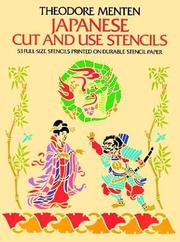 Cover of: Japanese Cut & Use Stencils (Picture Archives)