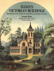 Cover of: Sloan's victorian buildings: illustrations of and floor plans for 56 residences & other structures
