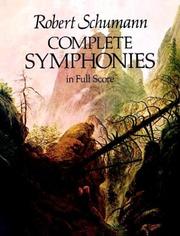 Cover of: Complete Symphonies in Full Score