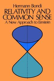 Cover of: Relativity and Common Sense by Herman Bondi