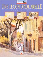 Cover of: Une Leçon d'aquarelle by Alan Oliver