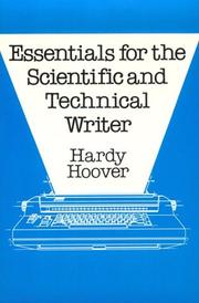 Cover of: Essentials for the scientific and technical writer