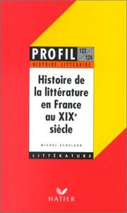 Cover of: Profil D'Une Oeuvre