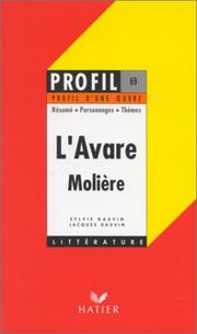Cover of: Profil D'Une Oeuvre by 