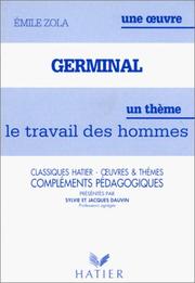 Cover of: Germinal d'Emile Zola  by 