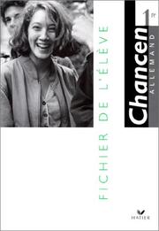 Front cover of Fichier De Leleve by Martine Bertolus