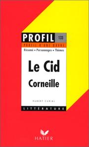 Le Cid (1637), Corneille by Hubert Curial