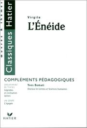 Cover of: L'Enéide de Virgile. Compléments pédagogiques