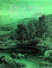 Cover of: Selected Songs for Solo Voice and Piano