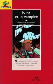 Cover of: Nina et le  yucky vampire