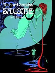 Cover of: Salome in Full Score by Richard Strauss