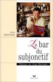 Le bar du subjonctif