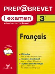 Cover of: Prépa brevet français, 1999