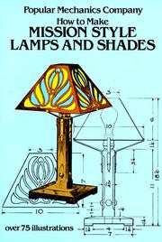 Cover of: How to make mission style lamps and shades. by John Duncan Adams