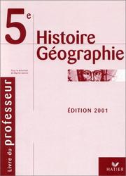 Cover of: Histoire -Géographie: Livre du professeur