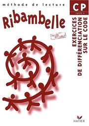 Cover of: Ribambelle CP, cycle 2  by Jean-Pierre Demeulemeester
