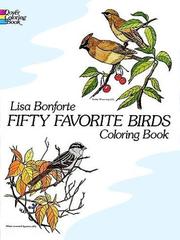 Cover of: Fifty Favorite Birds Coloring Book by Lisa Bonforte