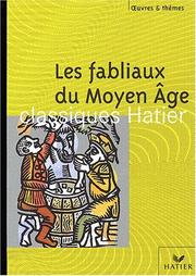 Cover of: Les fabliaux, 2002