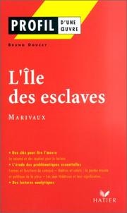 Cover of: L'Île des esclaves, Marivaux by Bruno Doucey