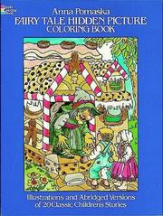 Cover of: Fairy Tale Hidden Picture Coloring Book by Anna Pomaska