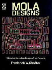 Cover of: Mola design coloring book: 45 authentic Indian designs from Panama