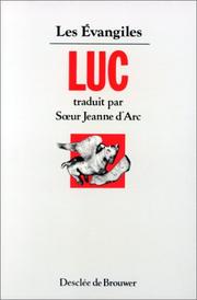 Cover of: Evangile selon Luc