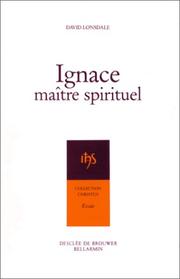 Cover of: Ignace, maître spirituel