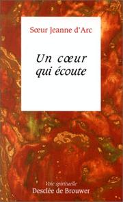 Cover of: Un cÂur qui Ã©coute