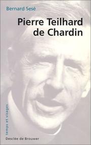 Cover of: Pierre Teilhard de Chardin