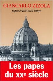 Cover of: Les papes du XXe siècle