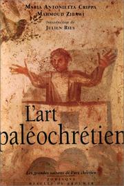 Cover of: L'art paléochrétien