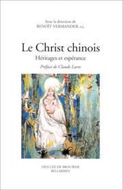 Cover of: Le Christ chinois: Héritages et espérance