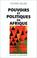 Cover of: Pouvoirs et politiques en Afrique