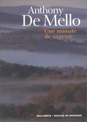 Cover of: Une minute de sagesse by Anthony de Mello