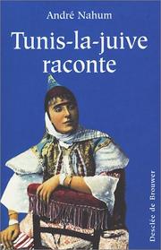 Cover of: Tunis-la-juive raconte