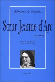 Cover of: Soeur Jeanne d'Arc  by Monique de Causans