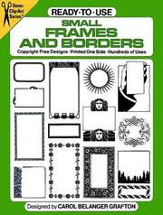 Cover of: Ready-to-Use Small Frames and Borders