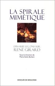 Cover of: La spirale mimétique by Marie-Stella Barberi