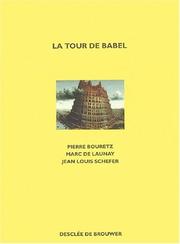 Cover of: La Tour de Babel