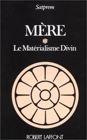 Cover of: Mère by Satprem