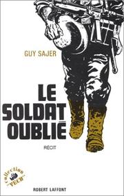 Cover of: Le soldat oublié