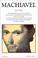 Cover of: Oeuvres de Machiavel