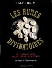 Cover of: Les runes divinatoires by Ralph Blum